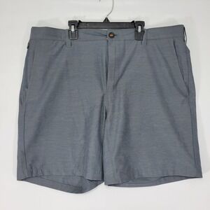 Orvis Men's Shorts Size Polyester Flat‎ Front Gray Size 38
